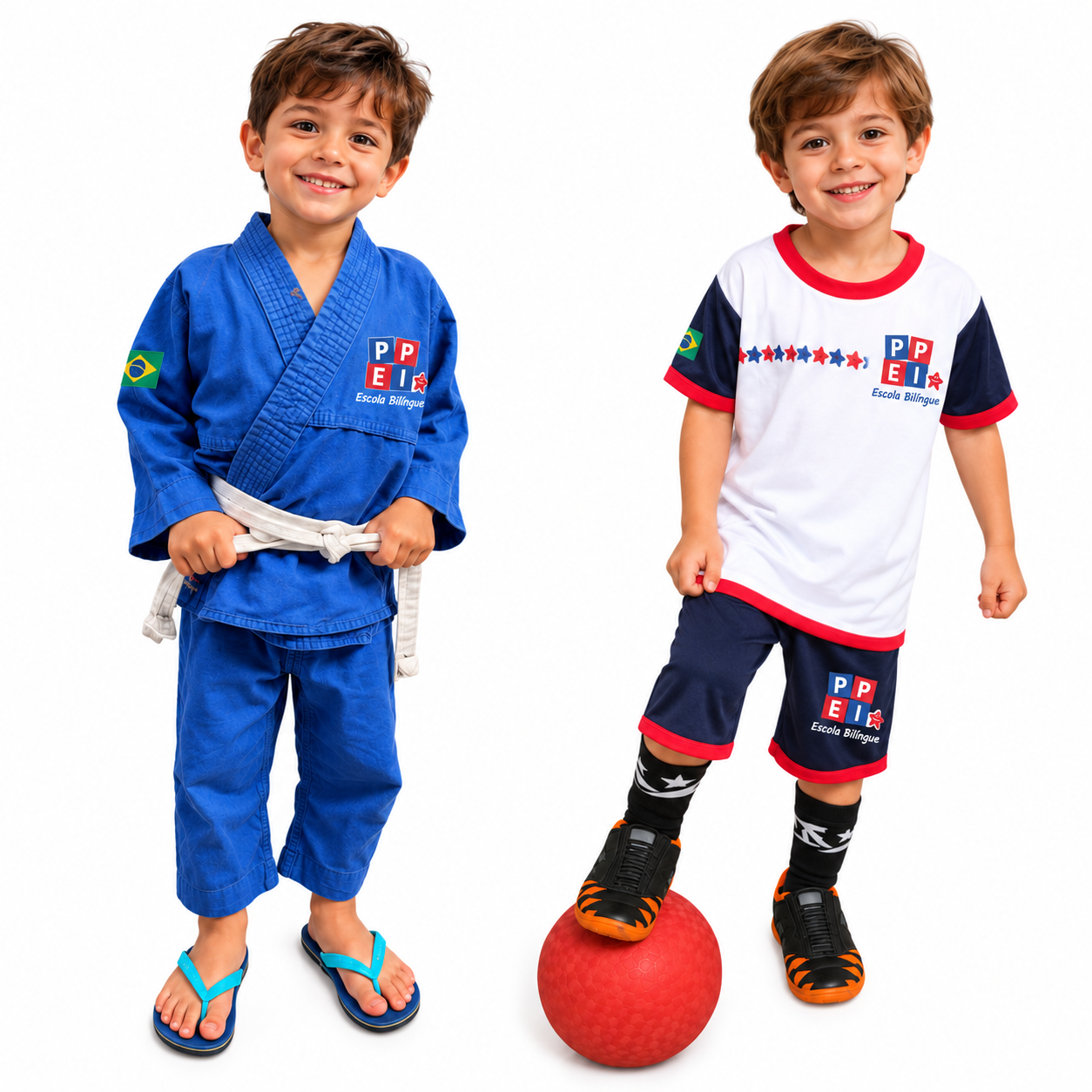 Judô e futebol da PPEI — imagem de referência